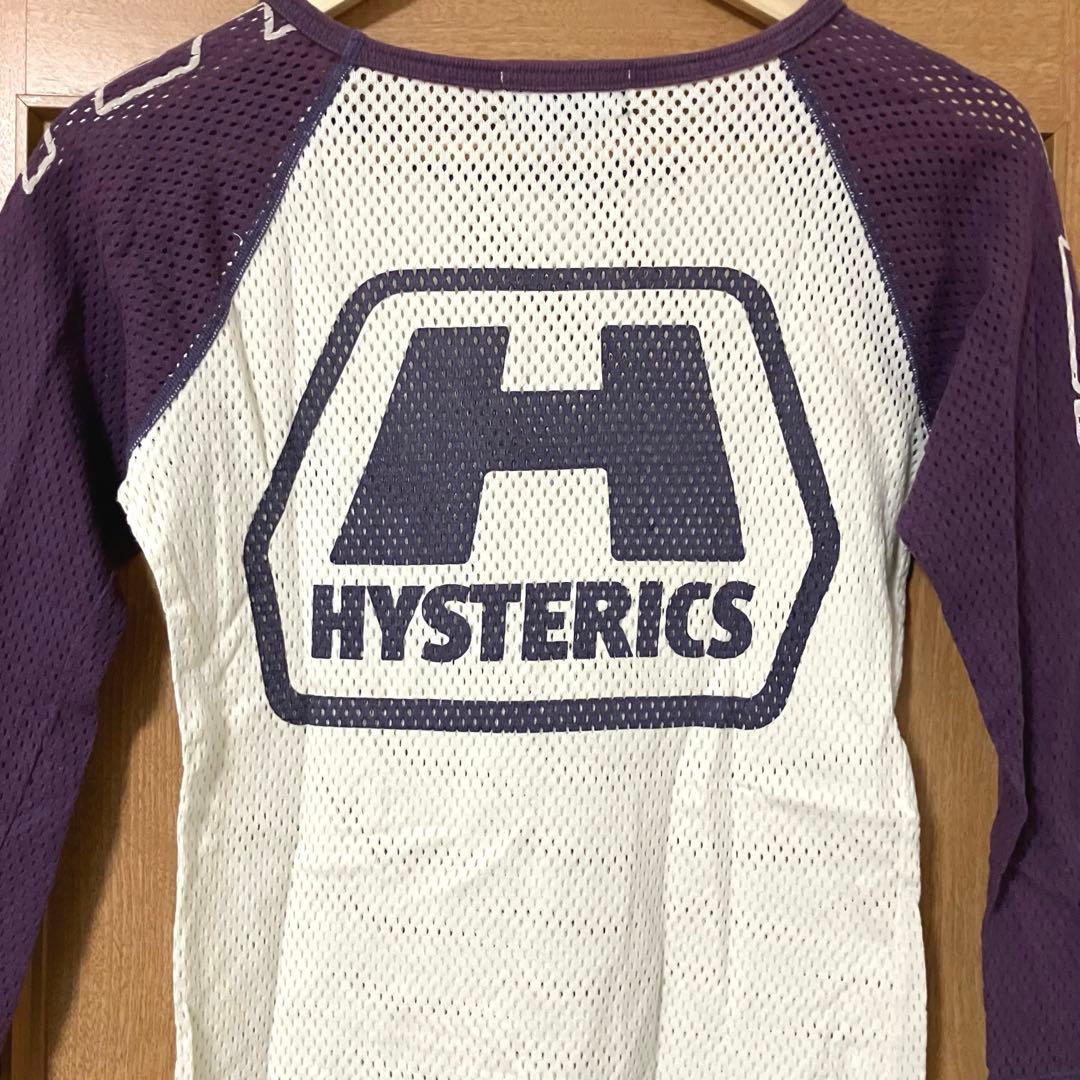 【雰囲気抜群❗️】00's HYSTERIC GLAMOUR メッシュ チビT