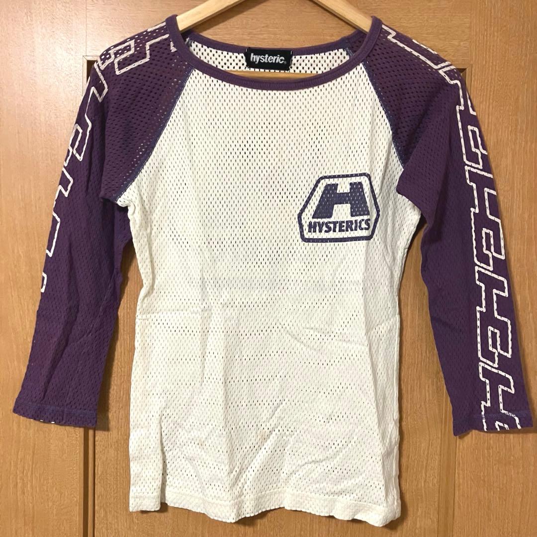 【雰囲気抜群❗️】00's HYSTERIC GLAMOUR メッシュ チビT
