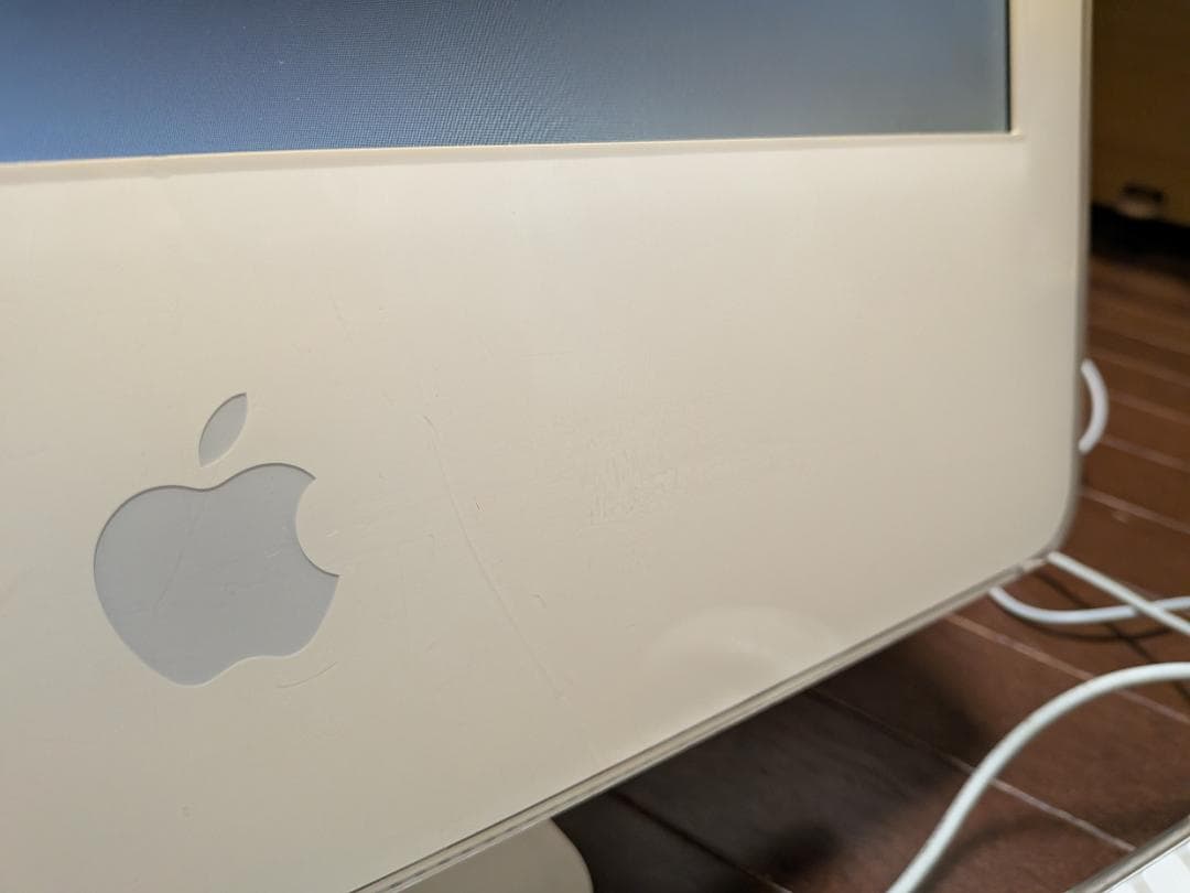 完動品 iMacG5 17インチ HDD160GB OSディスク/純正KB付