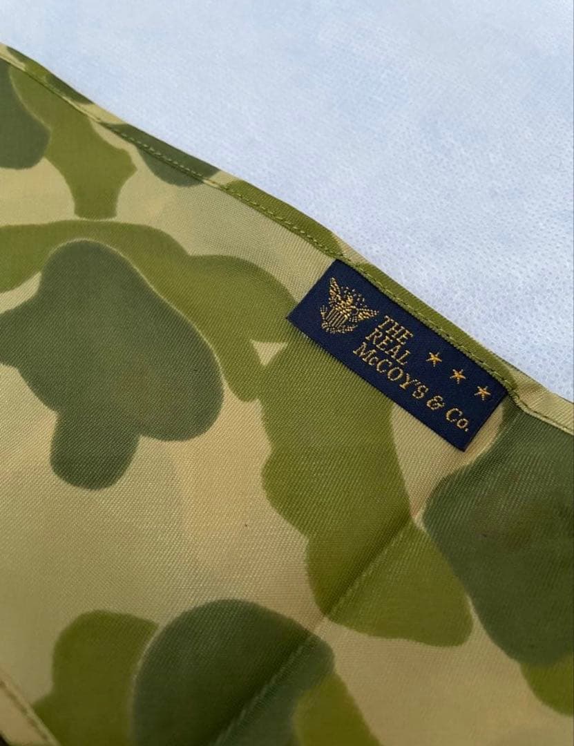 リアルマッコイズ パラシュートスカーフ　迷彩