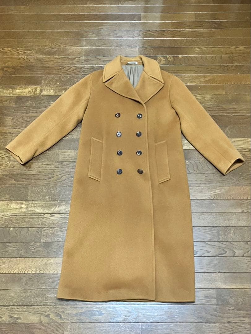 1/25まで限定価格！オーラリー　auralee ロングコートブラウン　サイズ0