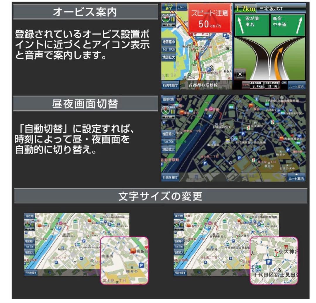 2025年 版　7インチ ポータブル カーナビ　12V/24V車対応