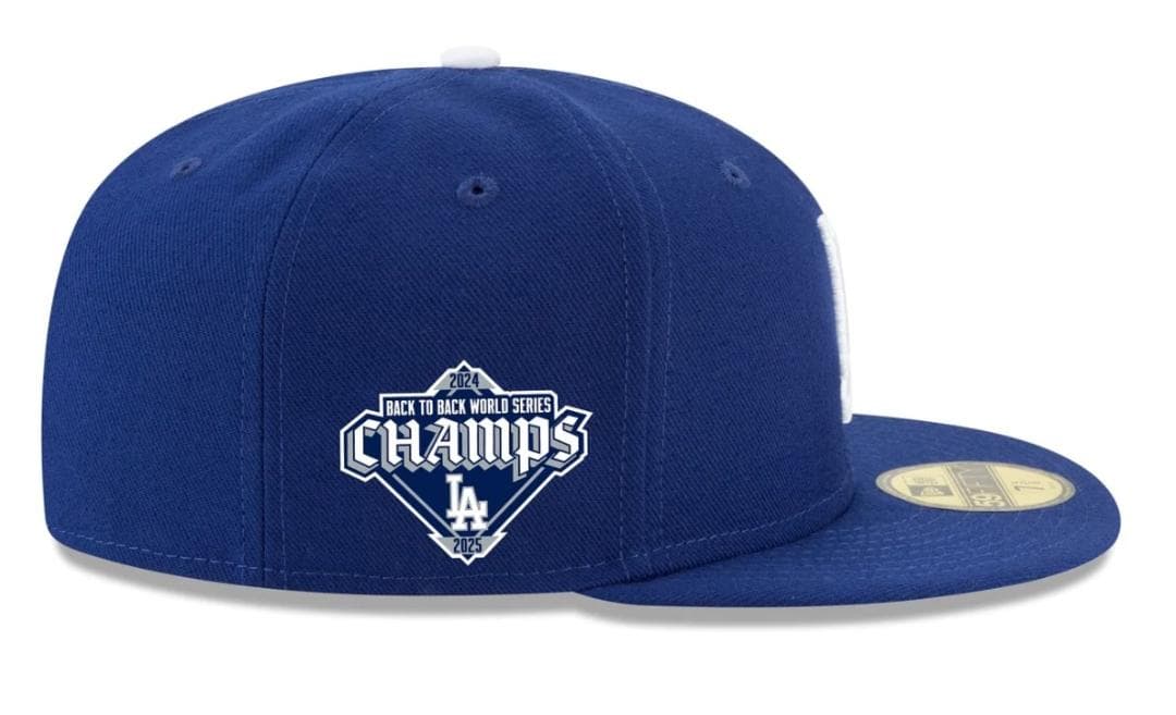 ドジャース 2連覇記念 59FIFTY キャップ MLB公式 大谷翔平