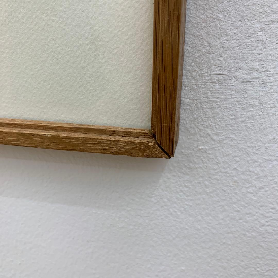 鈴木敦子「光る」限定25 木版画 額付き