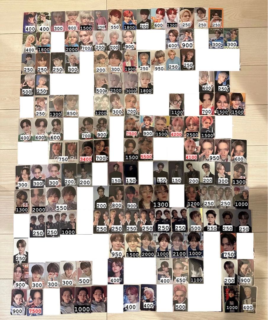 treasure ヨシ トレカ まとめ 大量