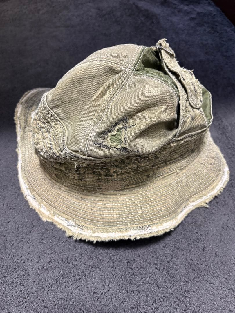 KAPITAL KOUNTRY 老人と海 クラッシュハット BORO加工