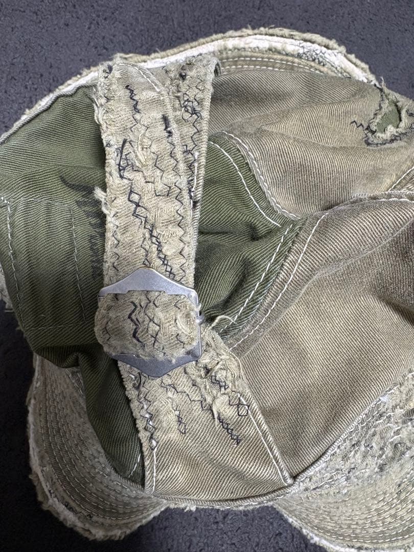 KAPITAL KOUNTRY 老人と海 クラッシュハット BORO加工