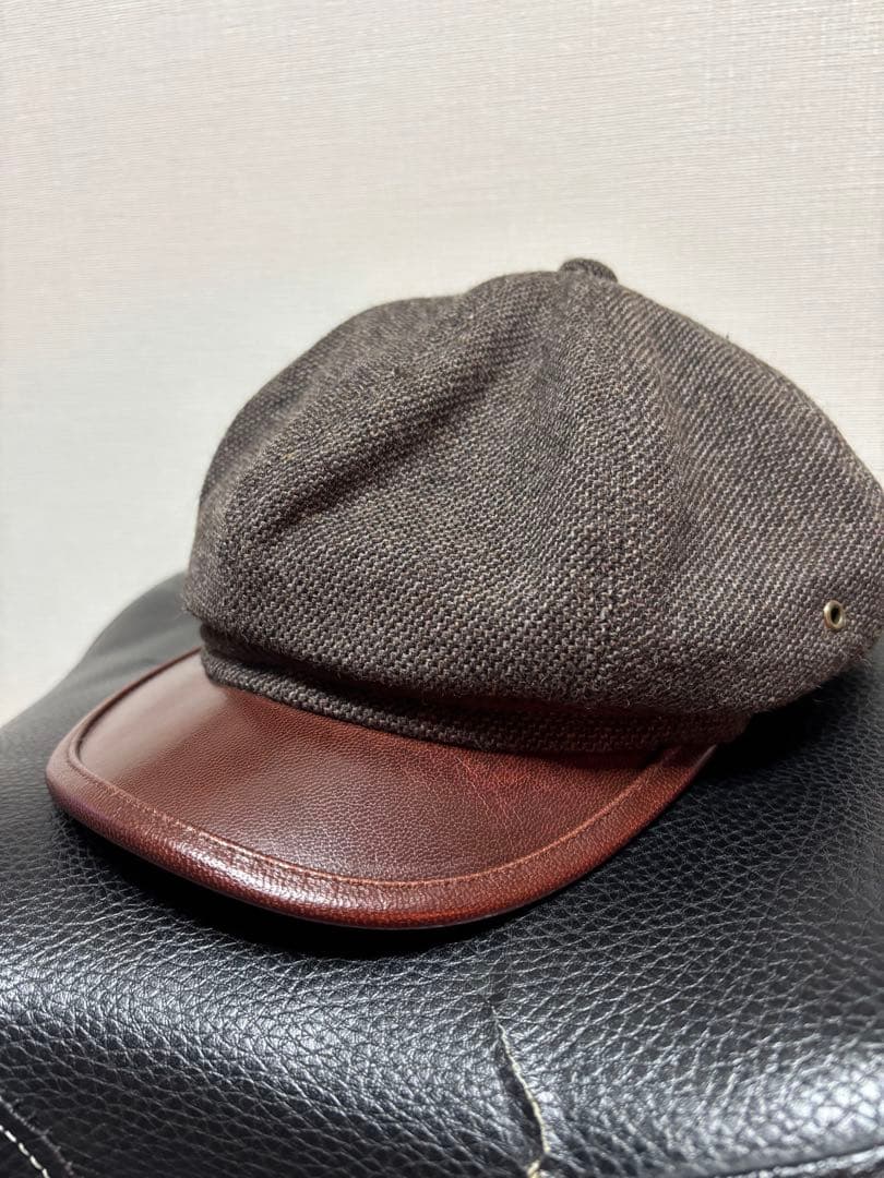 ルードギャラリー BR × THE FOOL キャスケット M 茶