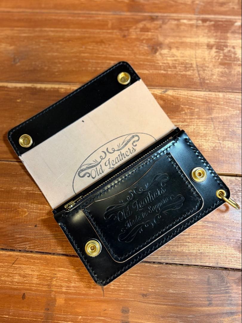 【年末セール】トラッカーウォレット TW-03 コードバン ミドルサイズ