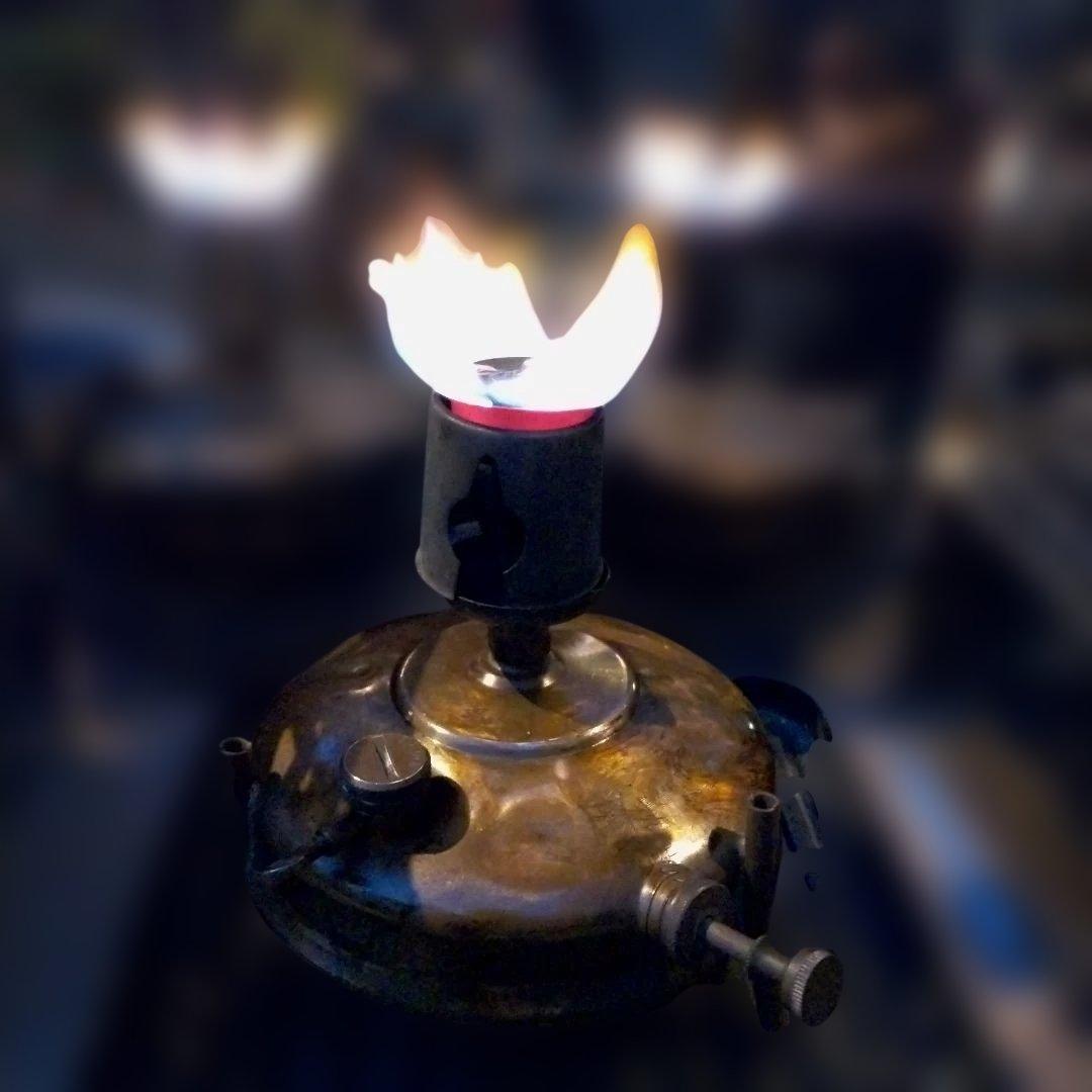 オプティマス ケロシン灯油ストーブ バーナーNO100漆塗り