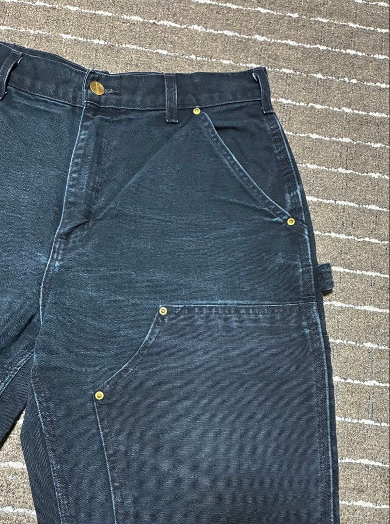 色落ち○ carhartt ダブルニーペインターパンツ 32×30 アメリカ製