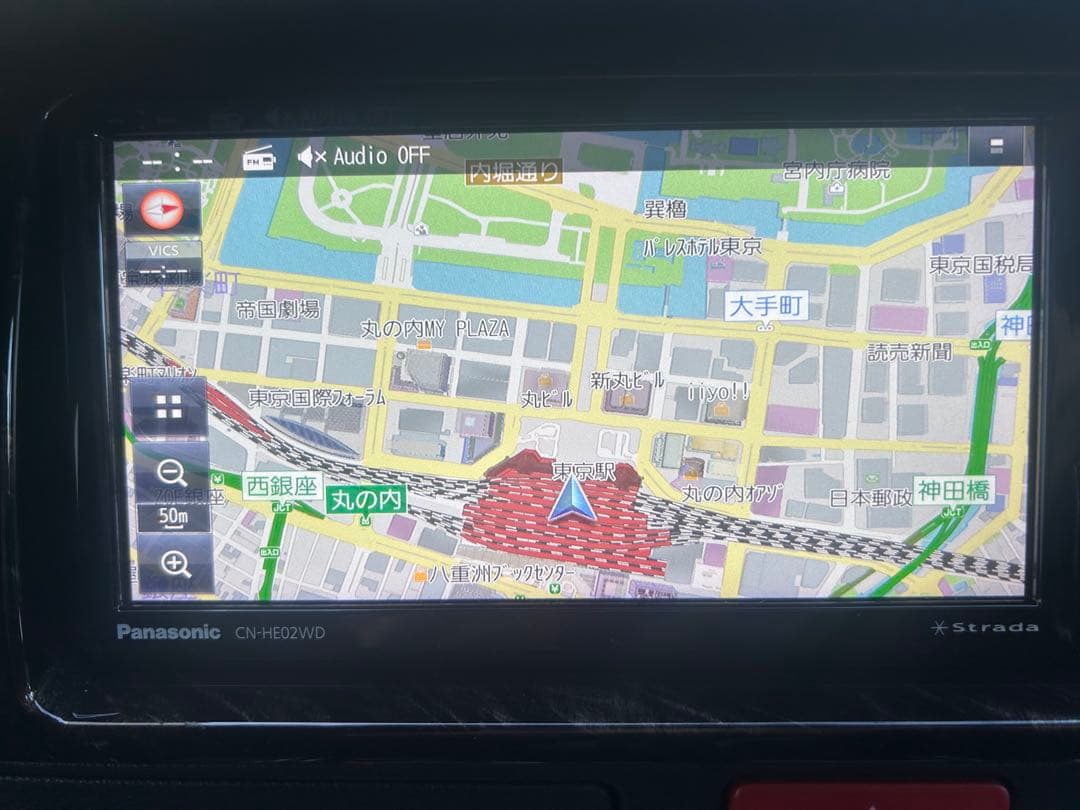 Panasonic CN-HE02WD カーナビ 本体