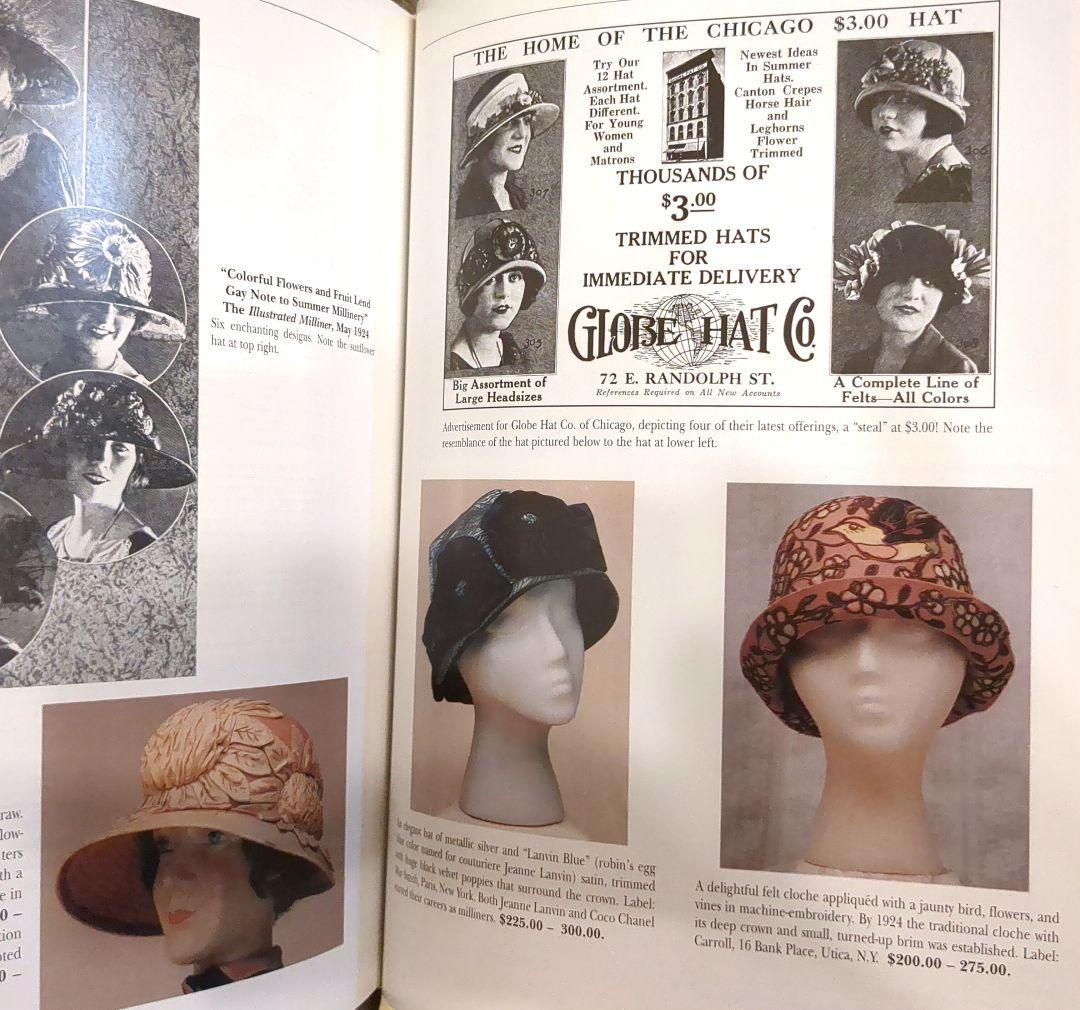 洋書「Hats & Bonnets」1770〜1970 帽子　ファッション