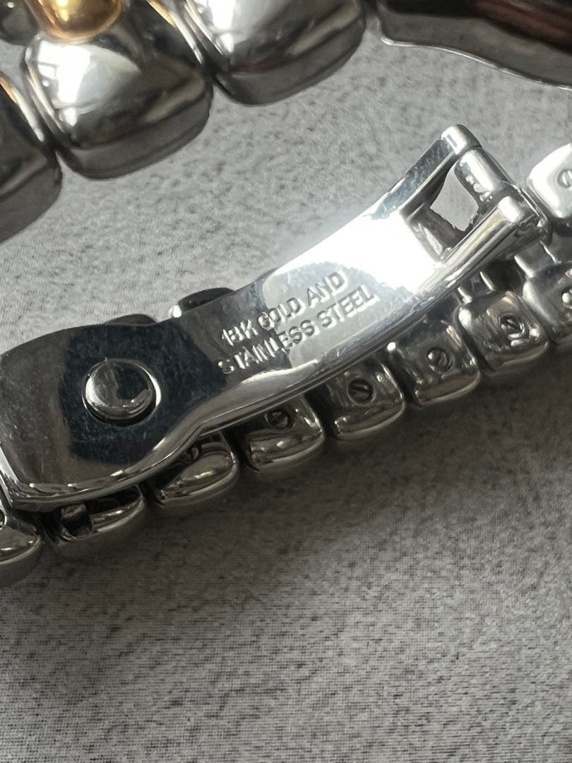 訳あり Tiffany & Co. シルバーゴールド腕時計