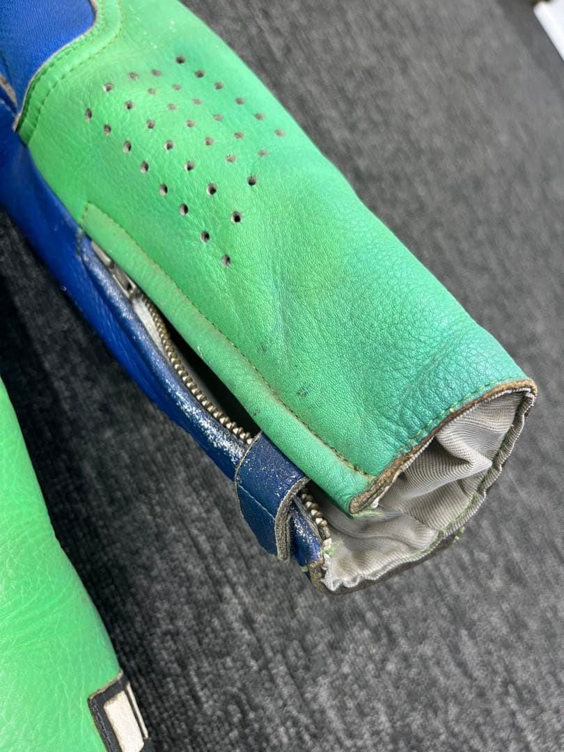 カワサキ　クシタニ　レーススーツ　レーシングスーツ MFJ公認　革ツナギ　レザー