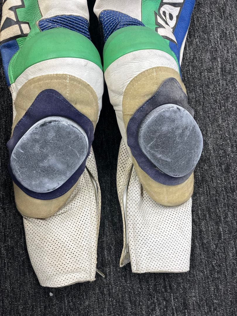 カワサキ　クシタニ　レーススーツ　レーシングスーツ MFJ公認　革ツナギ　レザー