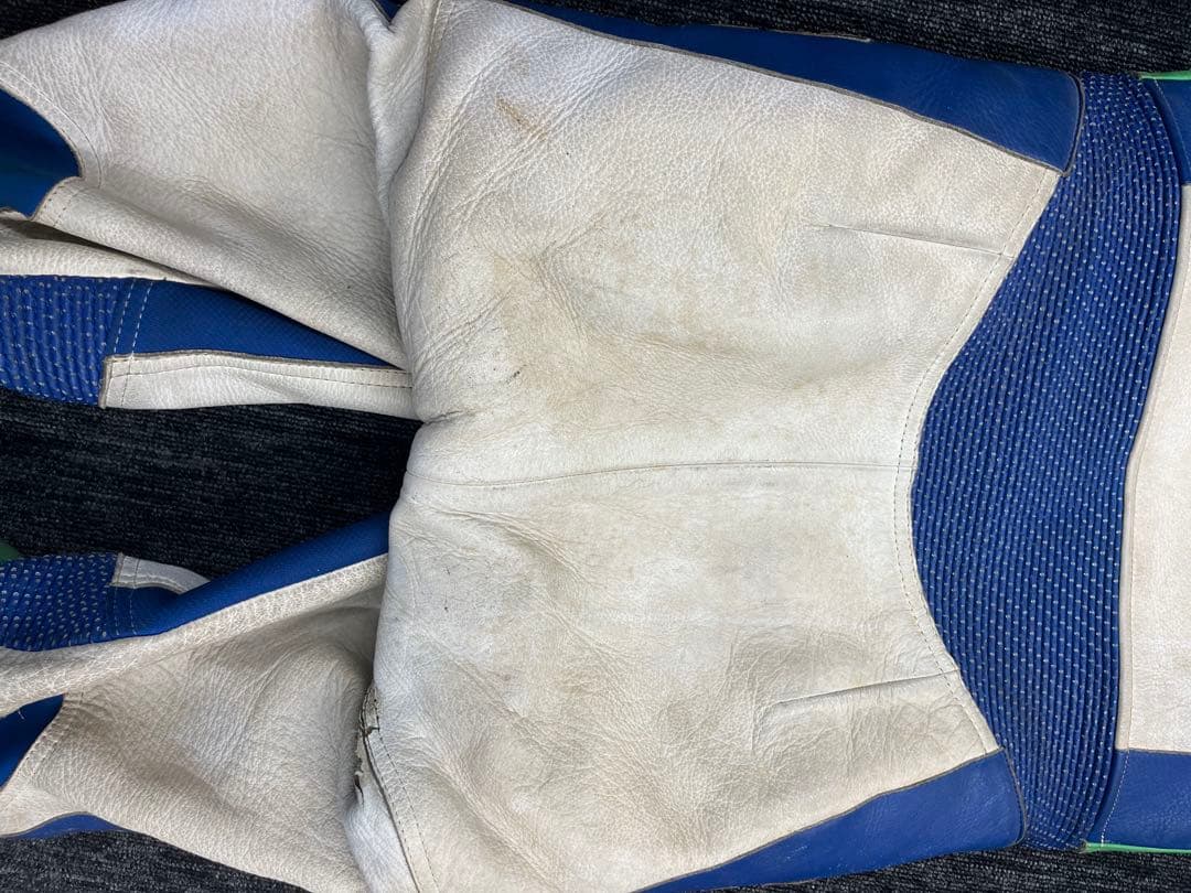 カワサキ　クシタニ　レーススーツ　レーシングスーツ MFJ公認　革ツナギ　レザー