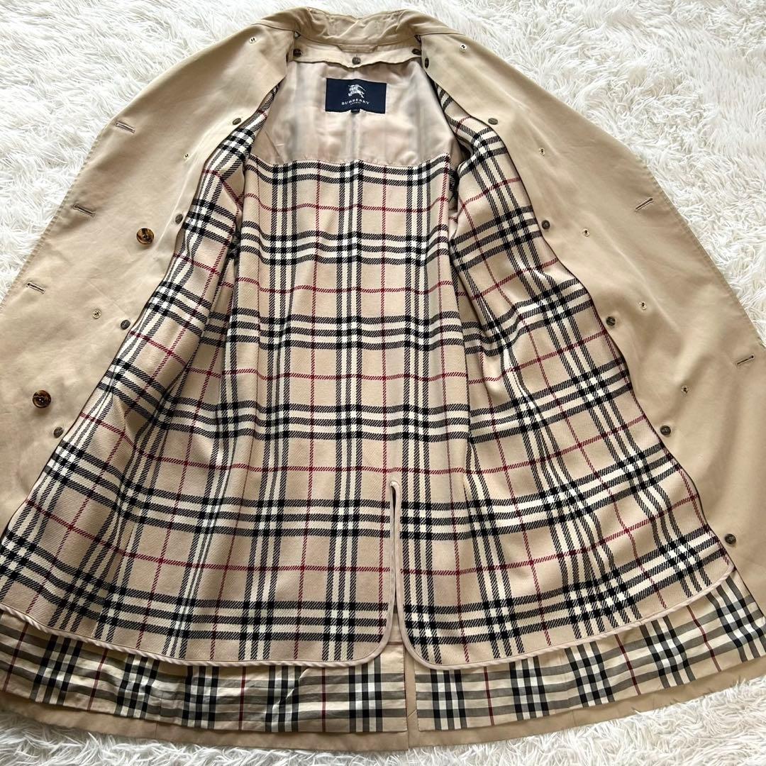 【美品　希少L】バーバリーロンドン　トレンチコート　ライナー　ベルト付　ベージュ