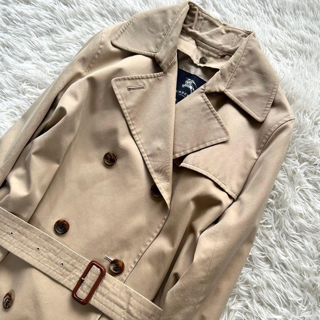 【美品　希少L】バーバリーロンドン　トレンチコート　ライナー　ベルト付　ベージュ