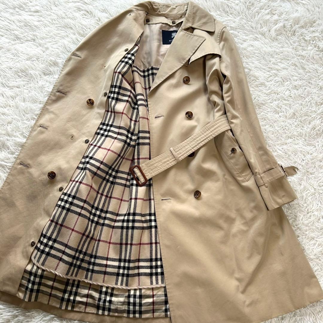 【美品　希少L】バーバリーロンドン　トレンチコート　ライナー　ベルト付　ベージュ