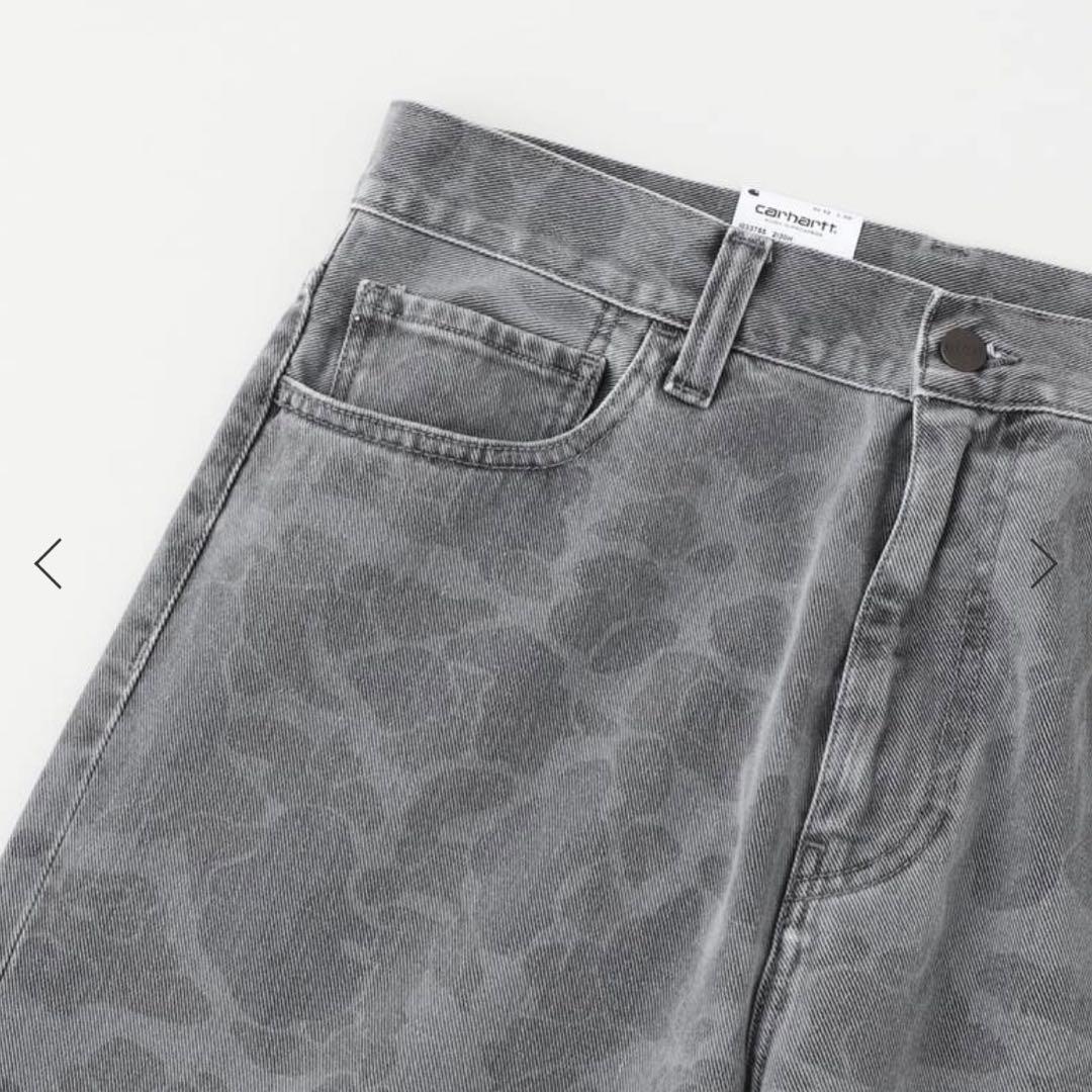 Carhartt Duck Landon Pant 30 グレー カモ デニム