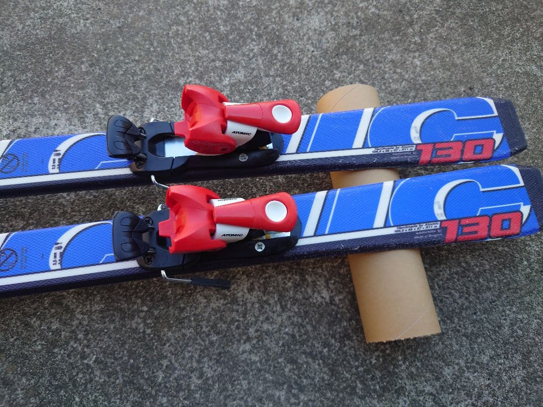 子供スキー板　アトミック　130cm ブルー