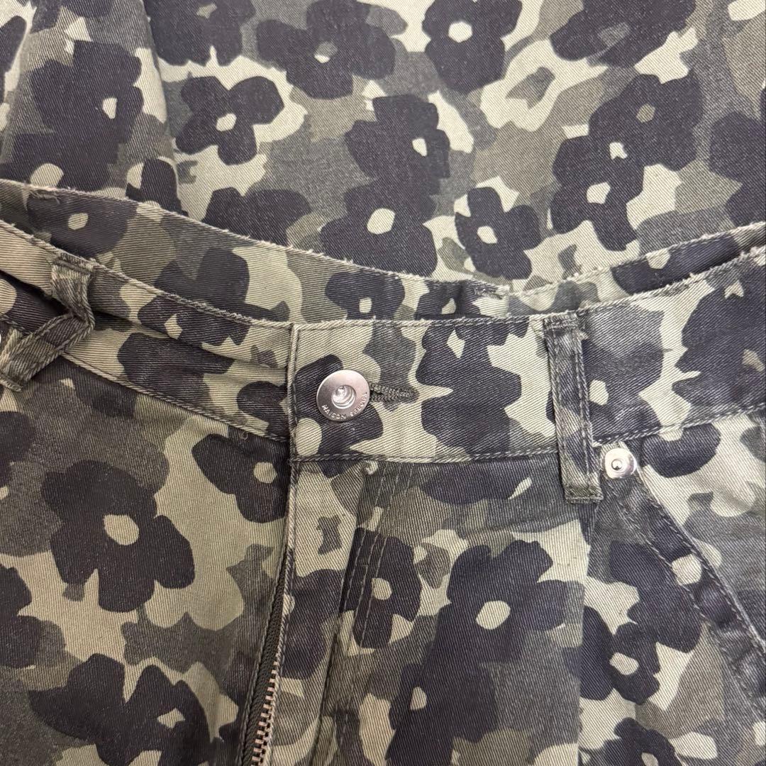 Flower Camouflage Curve Pant メゾスペ