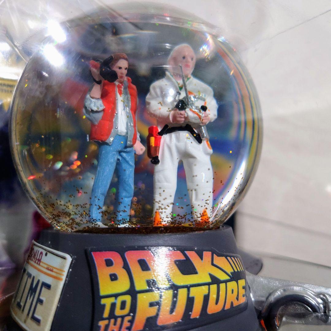 希少 バックトゥザフューチャー スノードーム デロリアン 40周年 ホバーボード