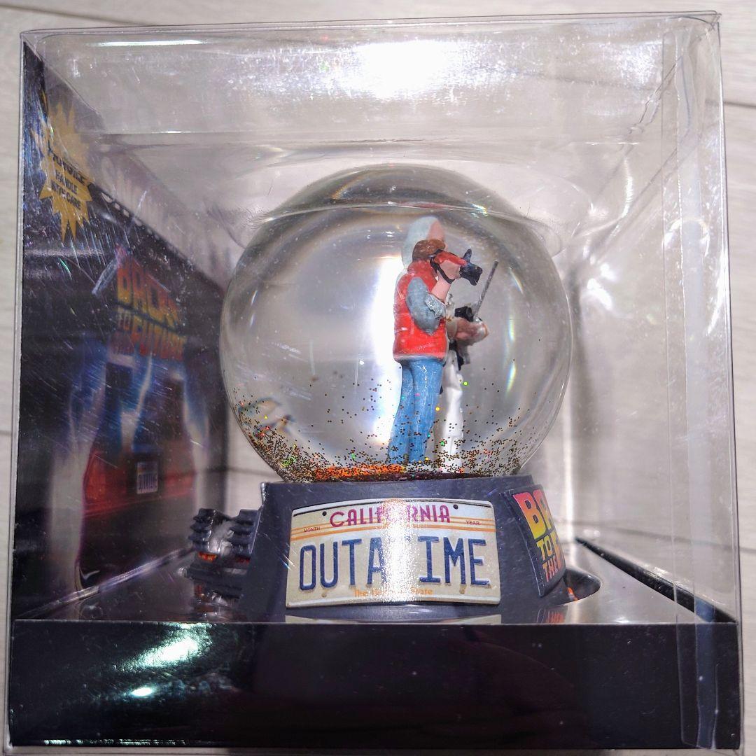 希少 バックトゥザフューチャー スノードーム デロリアン 40周年 ホバーボード