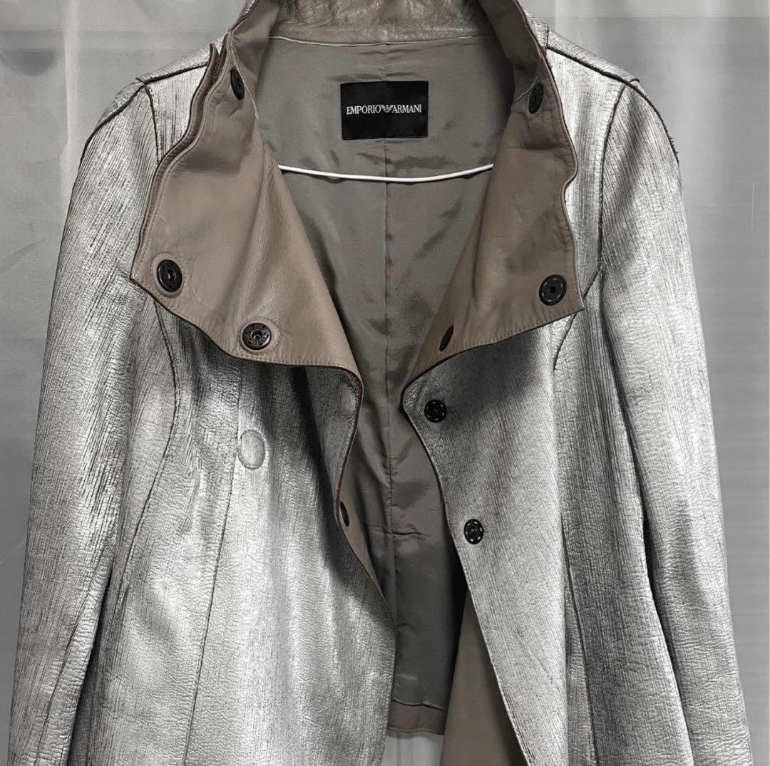 ジャケット・アウター EMPORIO ARMANI archive leather jacket