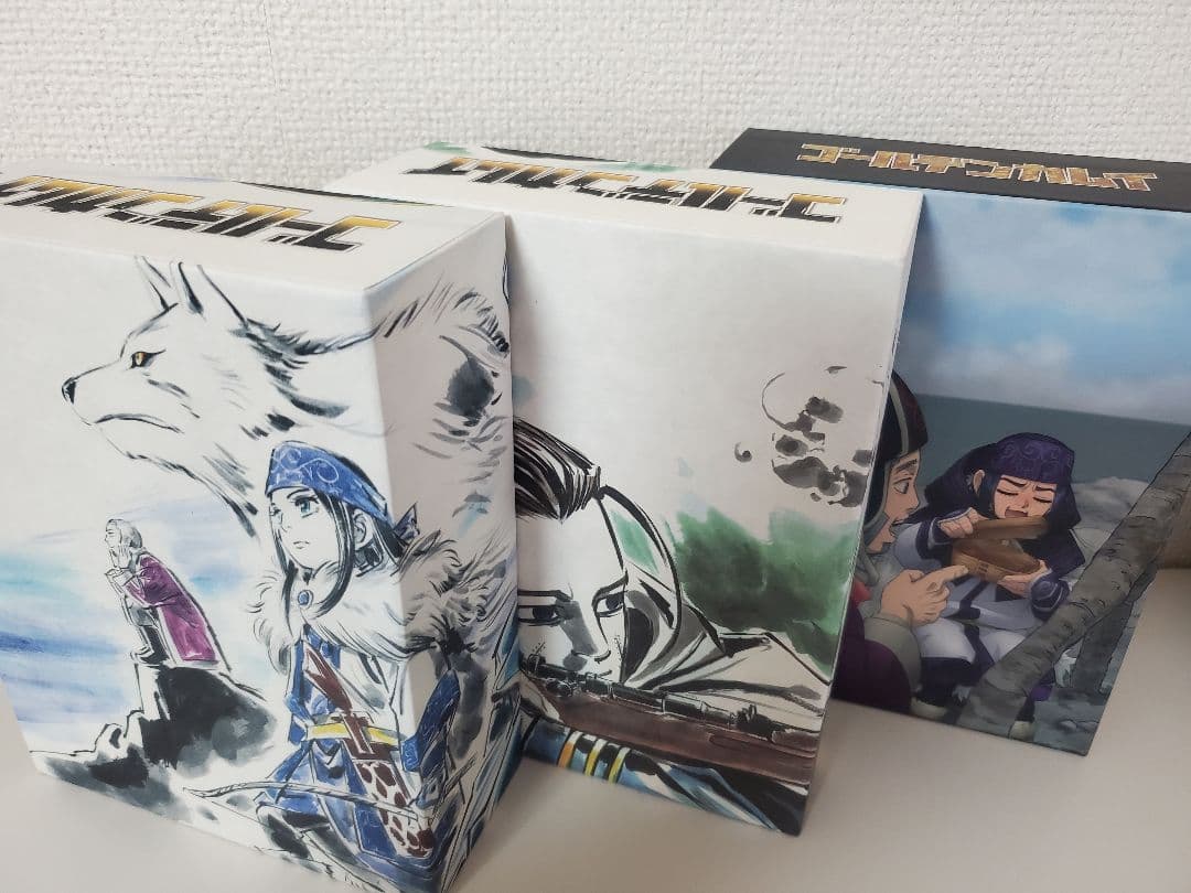 ゴールデンカムイ アニメ1～3期 DVDセット(特典付き)