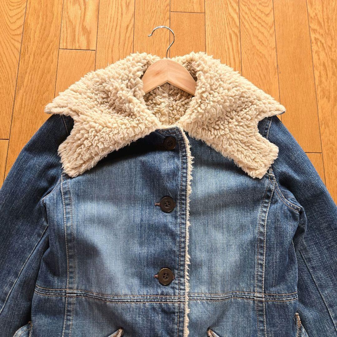 HYSTERICS ヒステリックグラマー デニムコート ボアジャケット y2k