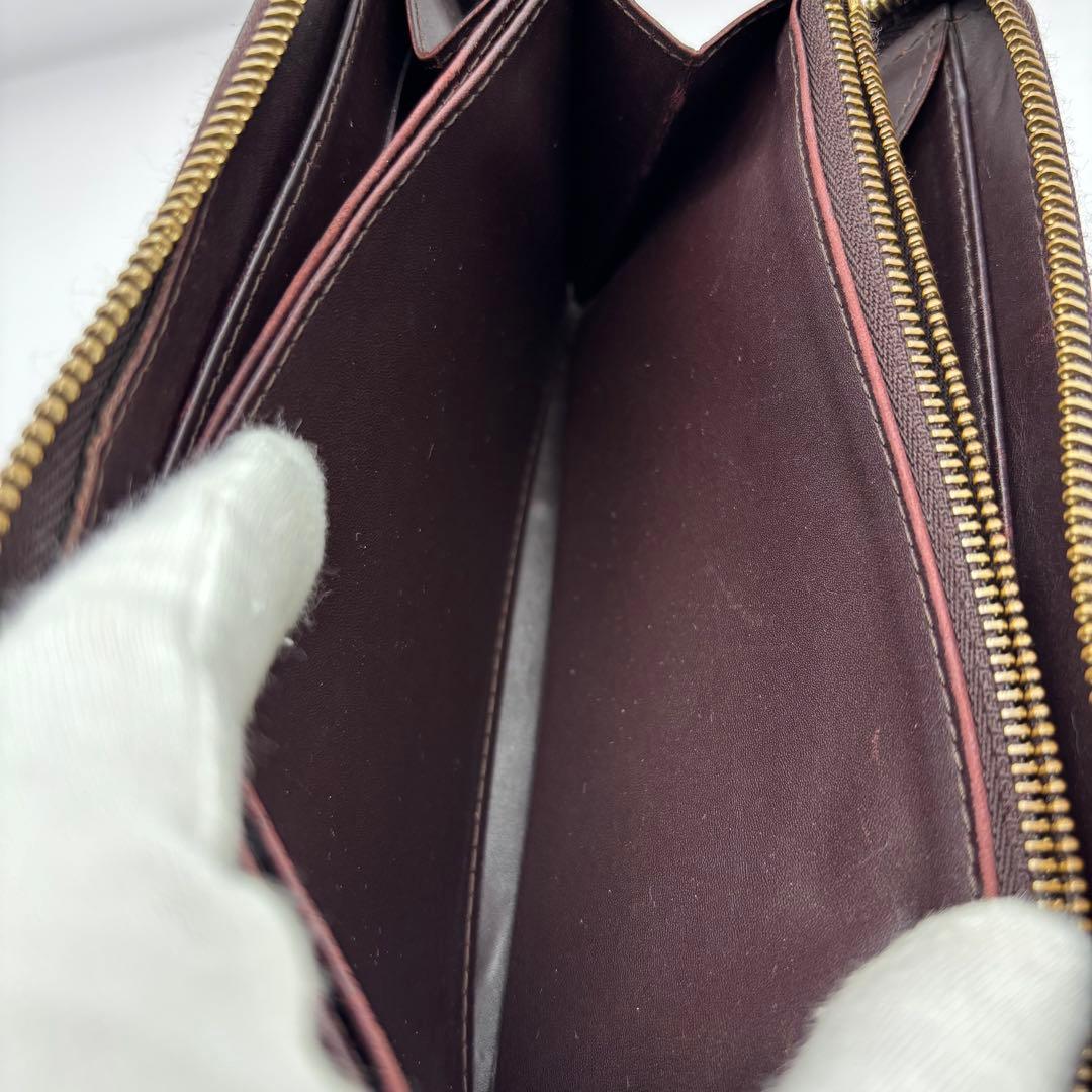 ルイヴィトン ヴェルニ ジッピーウォレット 長財布 ラウンドファスナー レッド