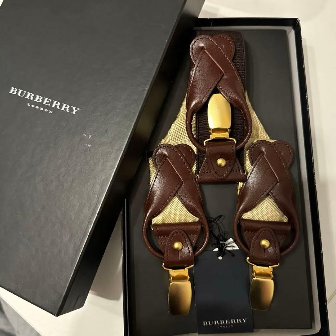 BURBERRY サスペンダー BXT80-122-78