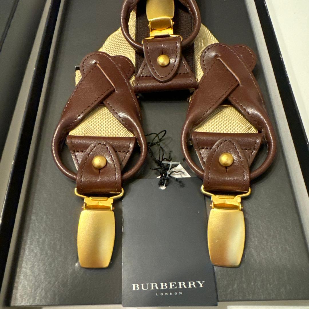 BURBERRY サスペンダー BXT80-122-78