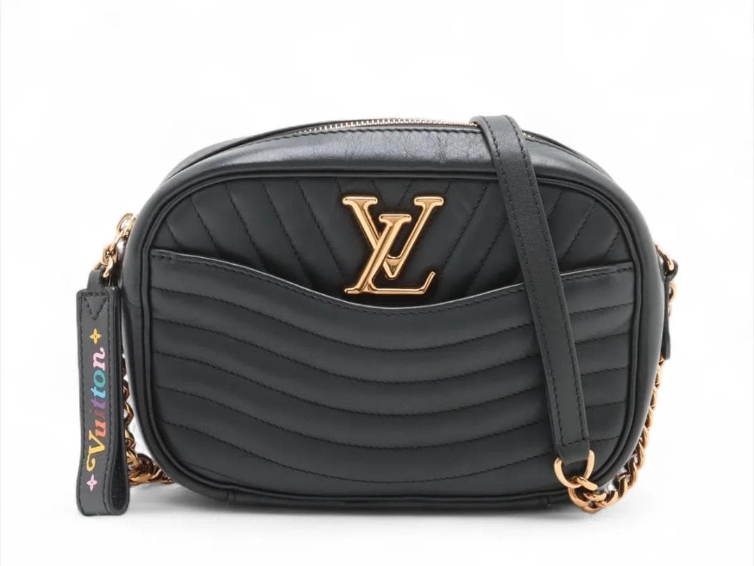 ヴィトン LVロゴ ニューウェーブニューカメラバッグ M53682 RFID反応