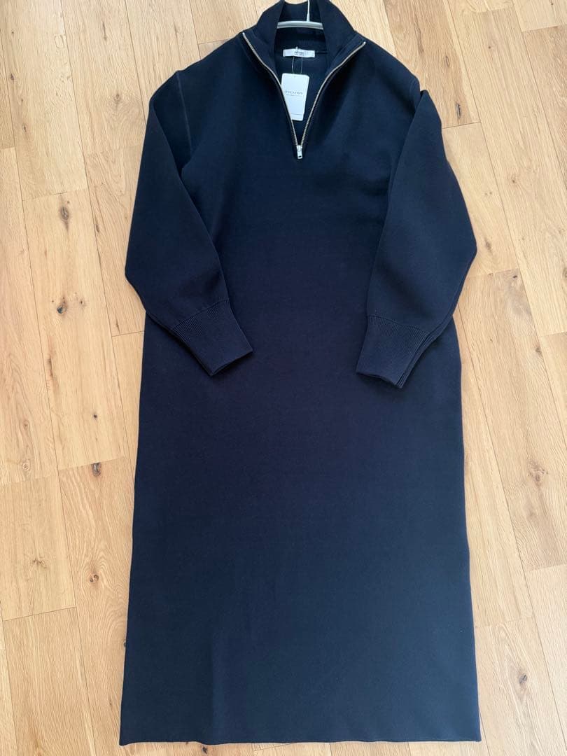 ジャーナルスタンダード　[WEB限定]スウェットライクハーフジップワンピース