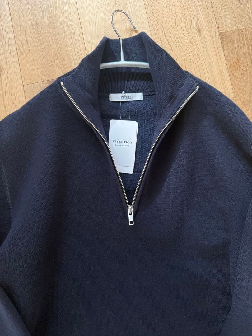 ジャーナルスタンダード　[WEB限定]スウェットライクハーフジップワンピース