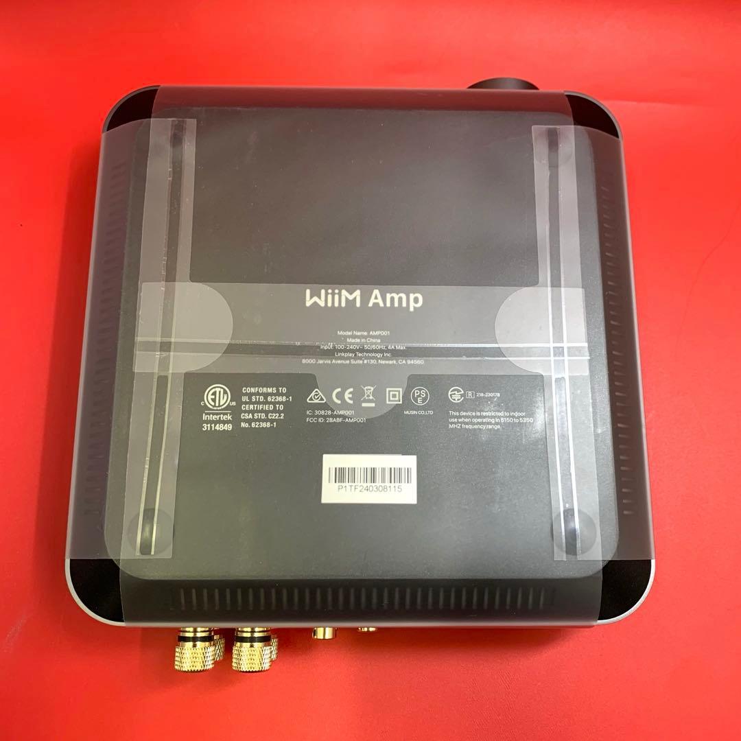 【開封・未使用】WiiM Amp：AirPlay 2 オーディオ 音楽 サウンド
