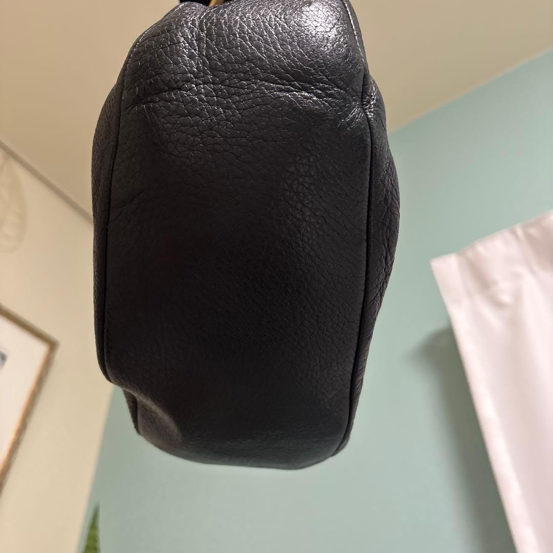 686 CHANEL正規品バック　ブラック　ワンショルダー　フリンジ　レザー