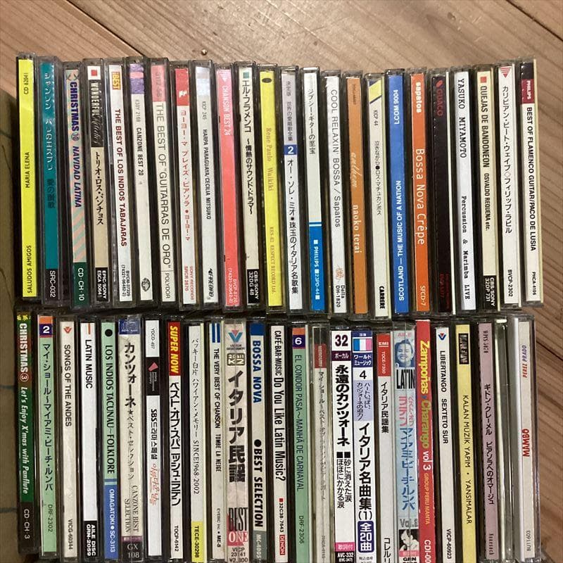 ワールド　CD　大量【70枚】 RF0509-15　ラテン　カンツォーネ