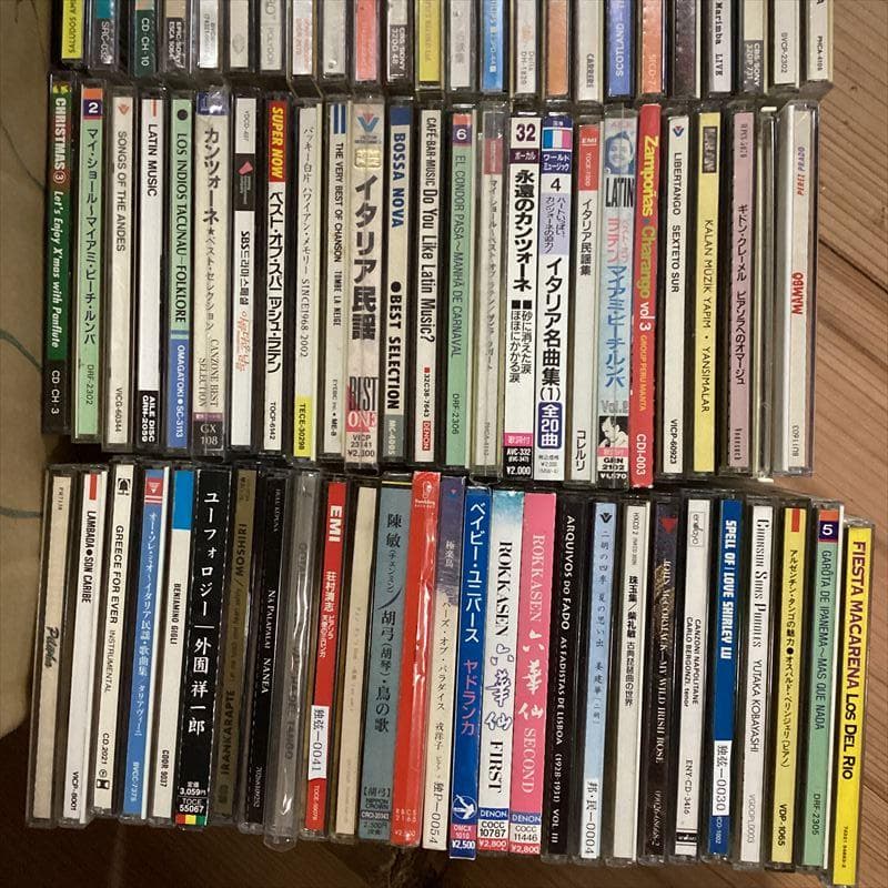 ワールド　CD　大量【70枚】 RF0509-15　ラテン　カンツォーネ
