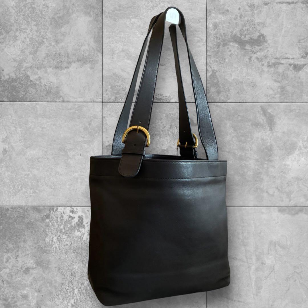 美品 COACH オールドコーチ トートバッグ ハンド レザー 4140 本革