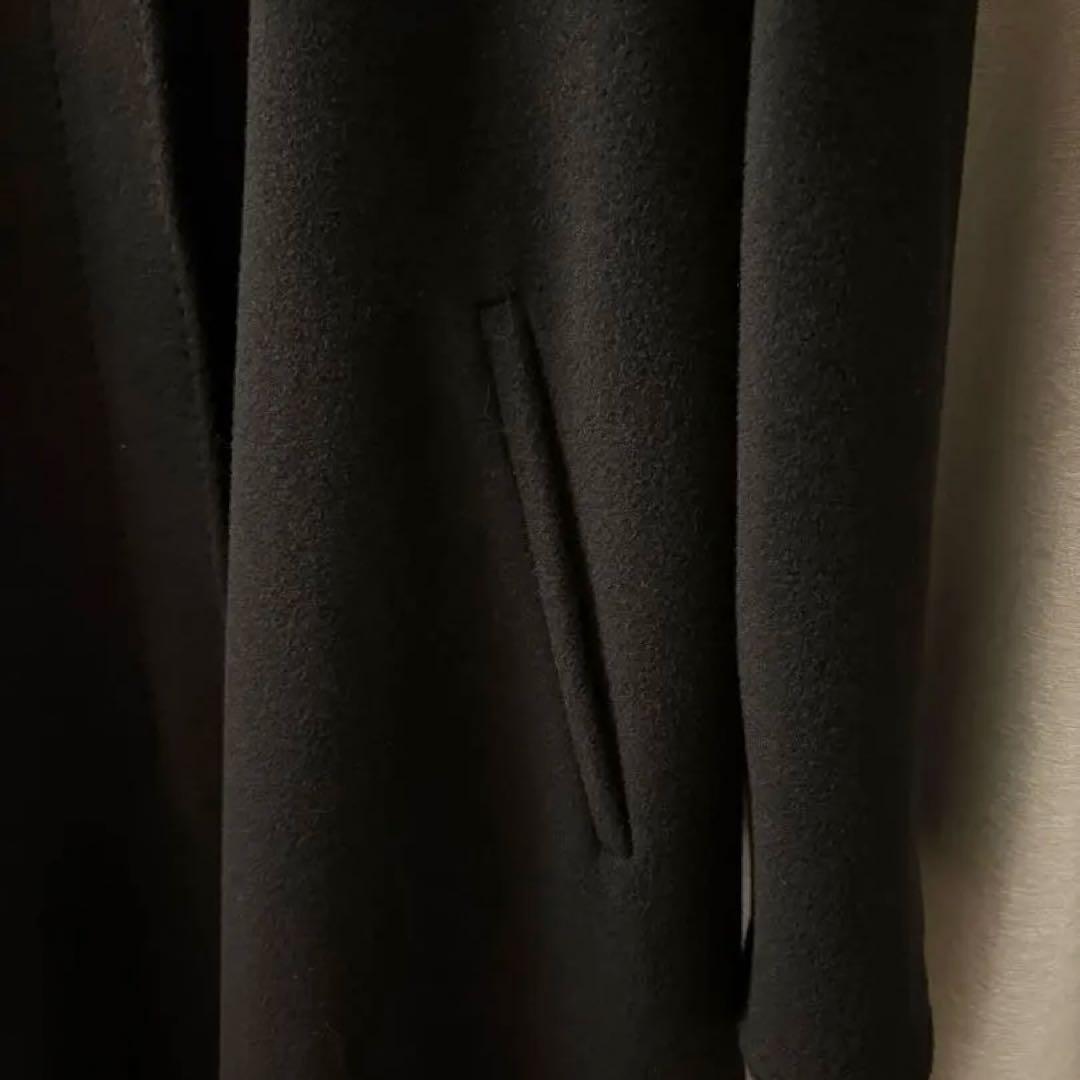 か*ゆ様 未使用タグ付◎MaxMara 白タグ マキシ丈コート カシミヤ混 ステ