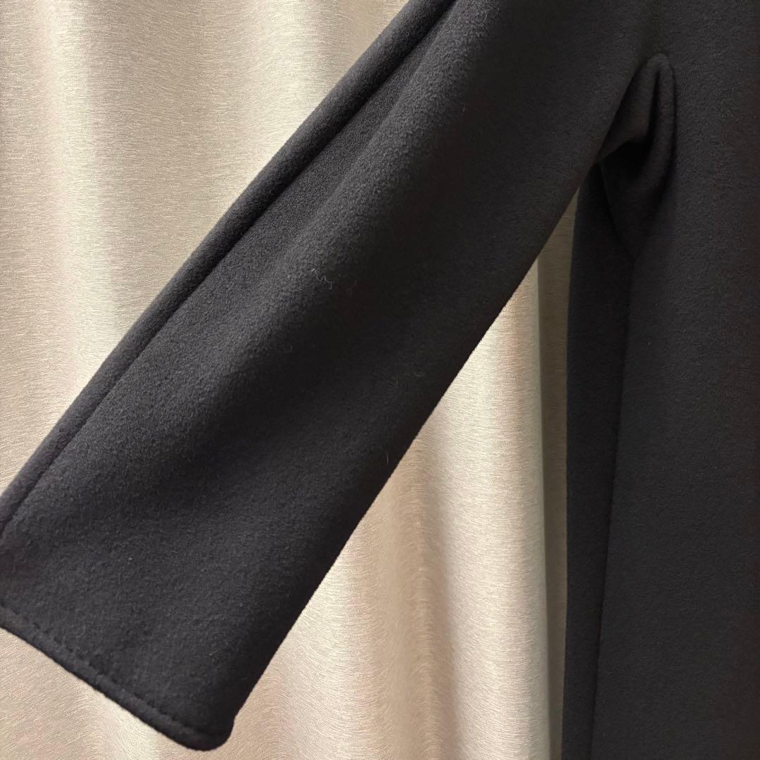 か*ゆ様 未使用タグ付◎MaxMara 白タグ マキシ丈コート カシミヤ混 ステ