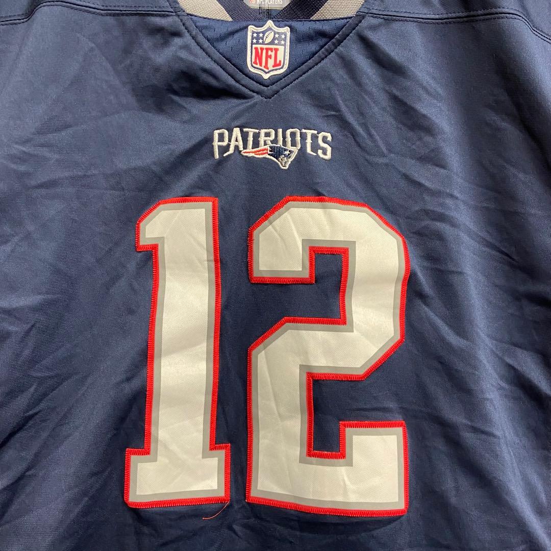 ナイキ　NFL　ペイトリオッツ　ユニフォーム　トム・ブレイディ　半袖【4361】
