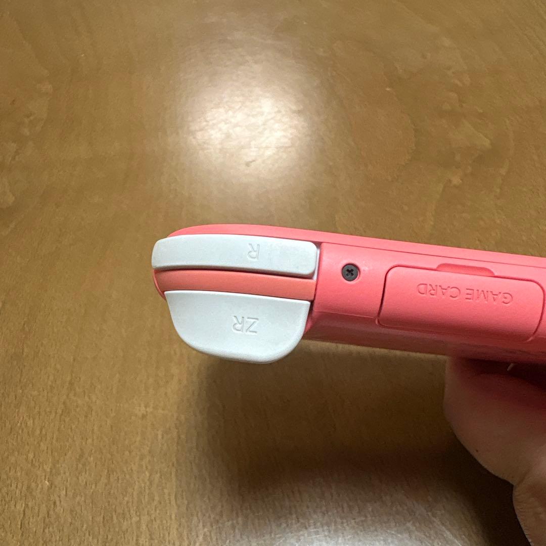 Nintendo Switch Lite ピンク　ジャンク　あつ森デザイン