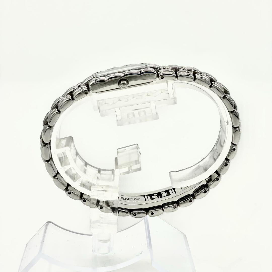 【稼働/新品電池】美品 フェンディ 660L 青文字盤 オロロジ QZ 腕時計