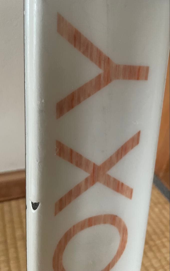 ROXY スキー板 148cm ストック付き95cm