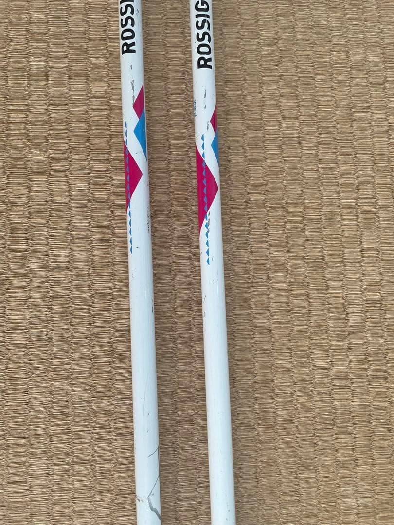 ROXY スキー板 148cm ストック付き95cm